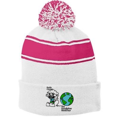 Kurtis Conner The Goodfellow World 2024 2025 Stripe Pom Pom Beanie