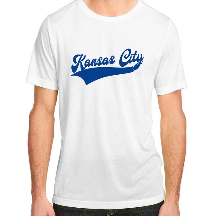 Kansas City Throwback Design Classic Adult ChromaSoft Performance T-Shirt