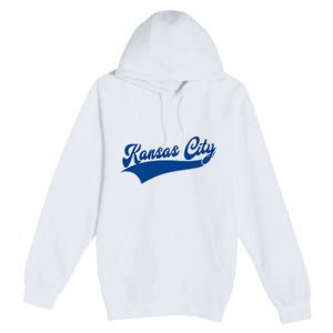 Kansas City Throwback Design Classic Premium Pullover Hoodie