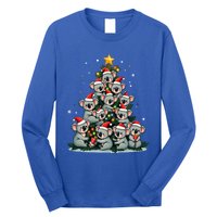 Koala Christmas Tree Funny Bear Holiday Cute Koala Gift Long Sleeve Shirt