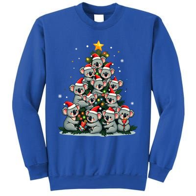 Koala Christmas Tree Funny Bear Holiday Cute Koala Gift Sweatshirt