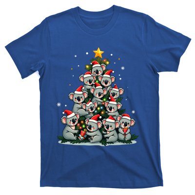 Koala Christmas Tree Funny Bear Holiday Cute Koala Gift T-Shirt