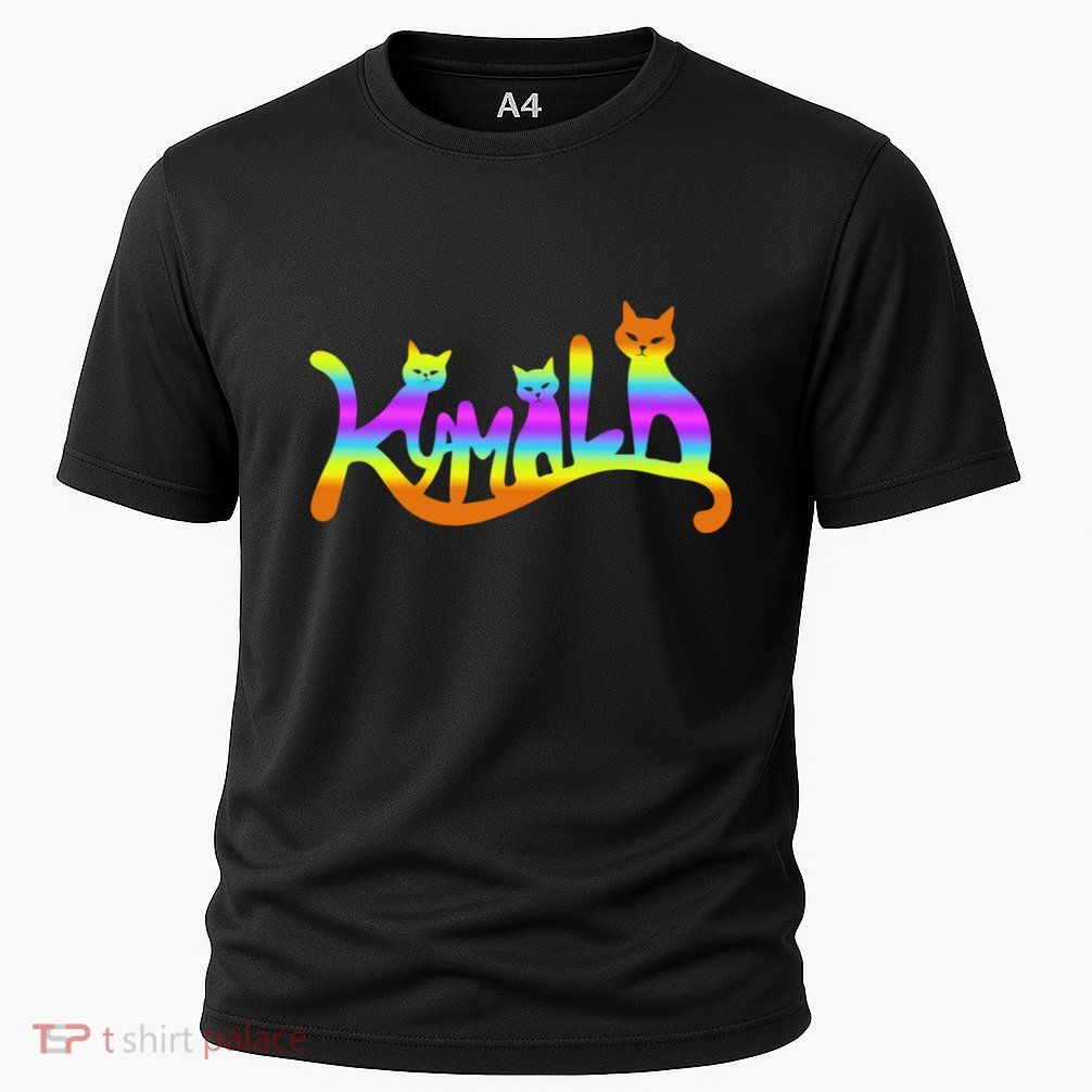 Kamala Cat Typography Great Gift Performance Shirt