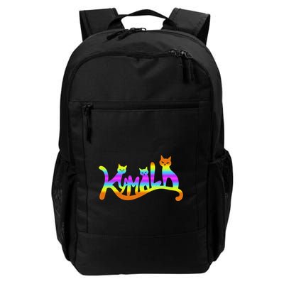 Kamala Cat Typography Great Gift Backpack