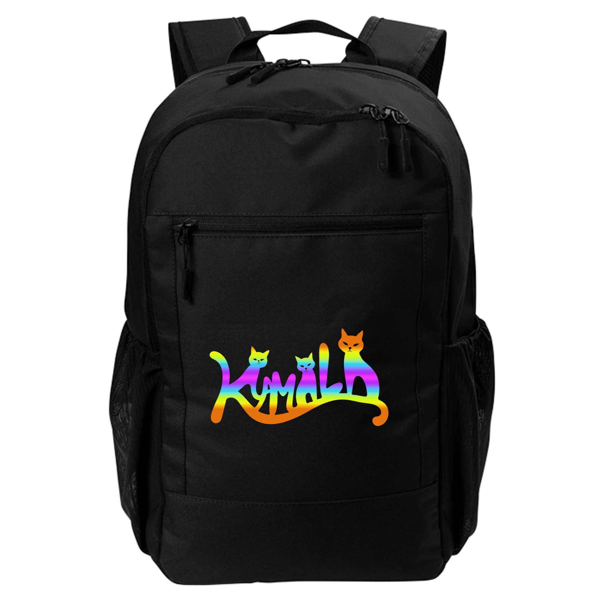 Kamala Cat Typography Great Gift Backpack