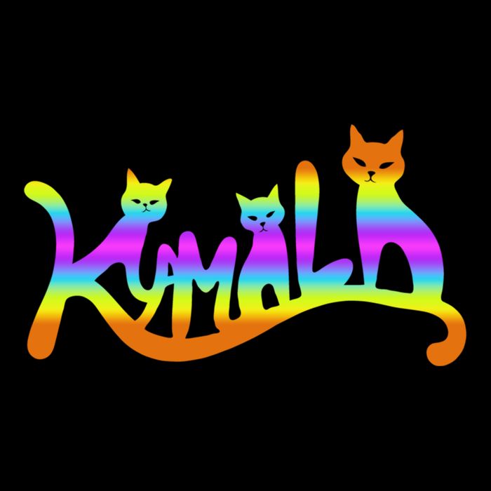 Kamala Cat Typography Great Gift Women's Crop Top Tee