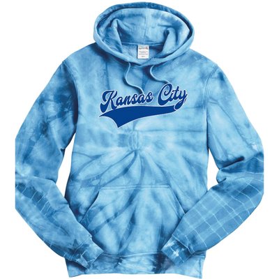 Kansas City Throwback Design Classic Tie Dye Hoodie