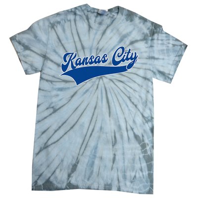 Kansas City Throwback Design Classic Tie-Dye T-Shirt