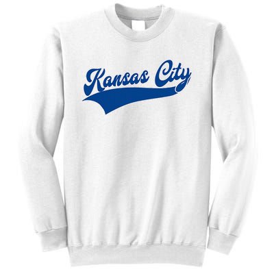 Kansas City Throwback Design Classic Sweatshirt