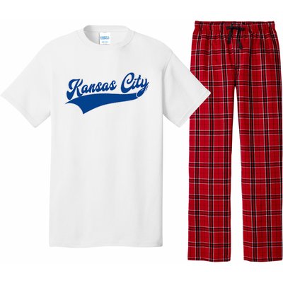 Kansas City Throwback Design Classic Pajama Set