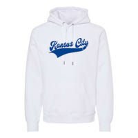 Kansas City Throwback Design Classic Premium Hoodie