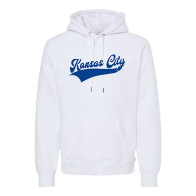 Kansas City Throwback Design Classic Premium Hoodie