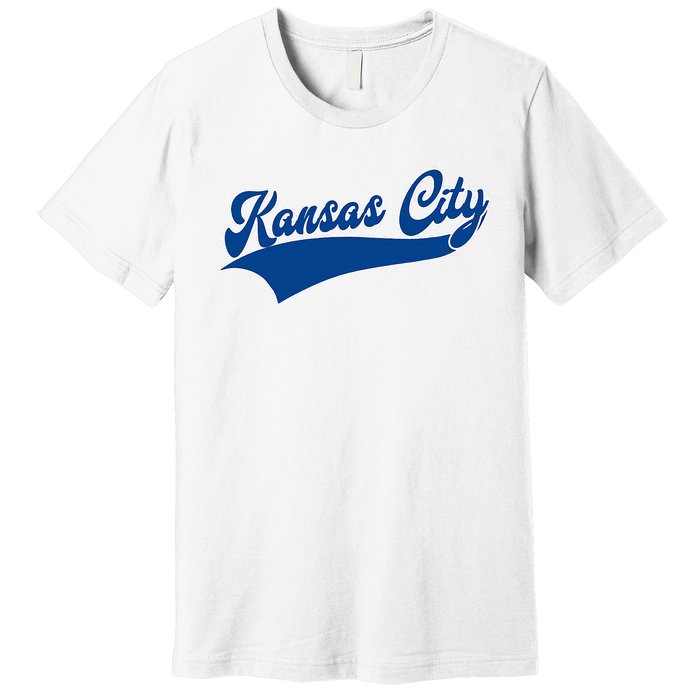 Kansas City Throwback Design Classic Premium T-Shirt