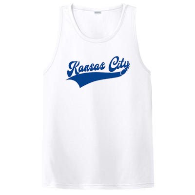 Kansas City Throwback Design Classic PosiCharge Competitor Tank