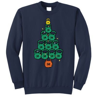 Kettlebell Christmas Tree Classic Sweatshirt