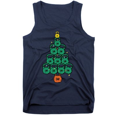 Kettlebell Christmas Tree Classic Tank Top