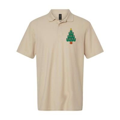 Kettlebell Christmas Tree Classic Softstyle Adult Sport Polo