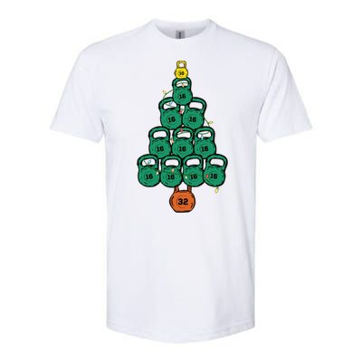 Kettlebell Christmas Tree Classic Softstyle CVC T-Shirt