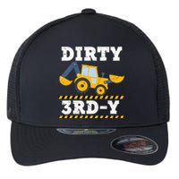 Kids Construction Truck 3rd Birthday Boy Excavator 3 Digger Flexfit Unipanel Trucker Cap