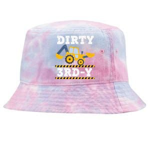 Kids Construction Truck 3rd Birthday Boy Excavator 3 Digger Tie-Dyed Bucket Hat