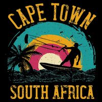 Kitesurfing Cape Town South Africa Cooling Performance Crew T-Shirt