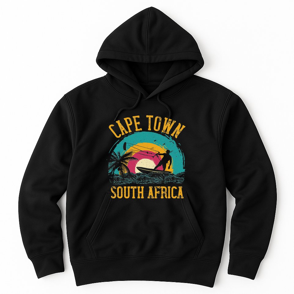 Kitesurfing Cape Town South Africa Hoodie