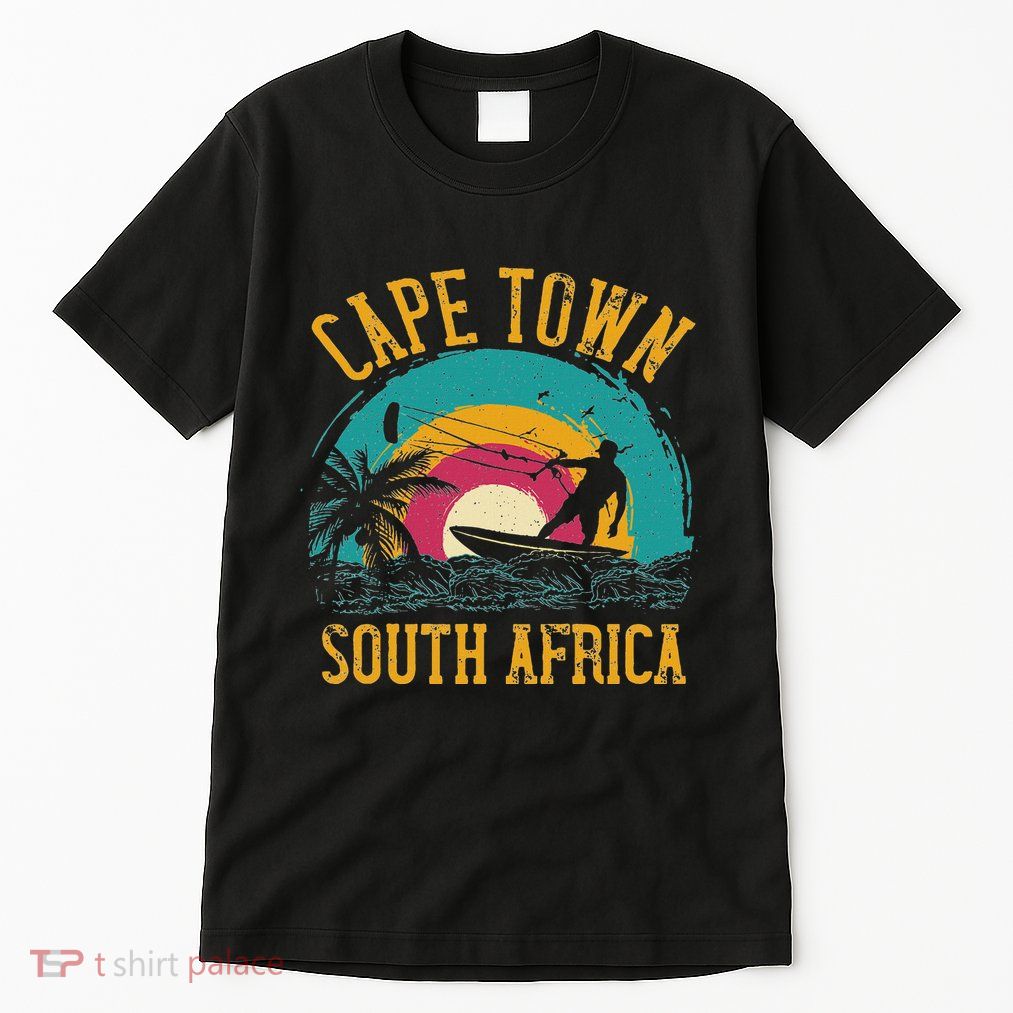 Kitesurfing Cape Town South Africa Tall T-Shirt