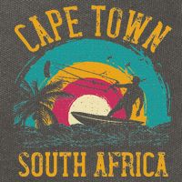 Kitesurfing Cape Town South Africa Cotton Canvas Backpack