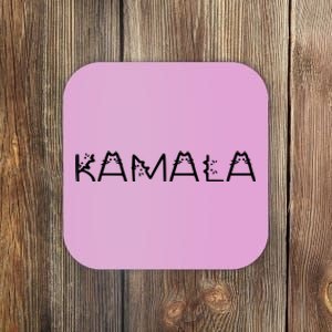 Kamala Cat Typography Alphabet Cats For Kamala Harris 2024 Coaster