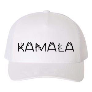 Kamala Cat Typography Alphabet Cats For Kamala Harris 2024 Yupoong Adult 5-Panel Trucker Hat