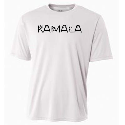 Kamala Cat Typography Alphabet Cats For Kamala Harris 2024 Cooling Performance Crew T-Shirt