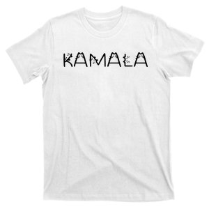 Kamala Cat Typography Alphabet Cats For Kamala Harris 2024 T-Shirt