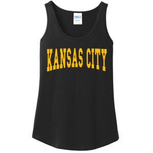 Kansas City Throwback Design Classic Ladies Essential Tank