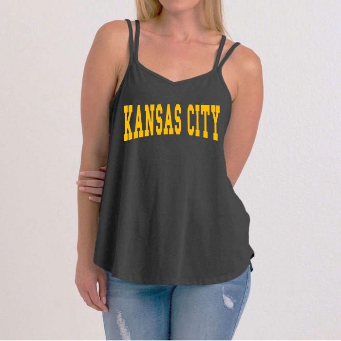 Kansas City Throwback Design Classic Women's Strappy Tank