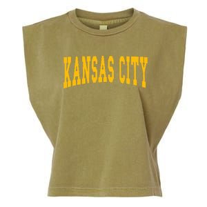 Kansas City Throwback Design Classic Garment-Dyed Women's Muscle Tee