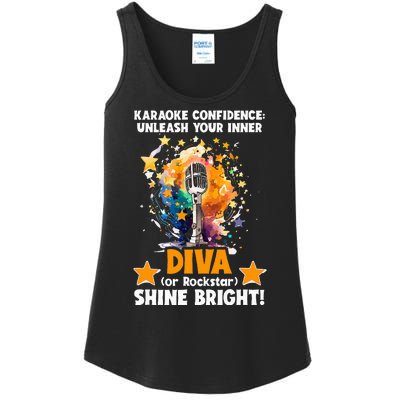 Karaoke Confidence Unleash Your Inner Diva Or Rockstar Ladies Essential Tank