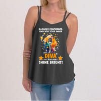 Karaoke Confidence Unleash Your Inner Diva Or Rockstar Women's Strappy Tank