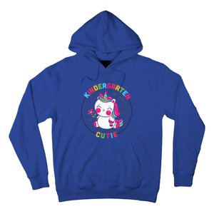 Kindergarten Cutie Unicorn Cute Kindergarten Gift Hoodie