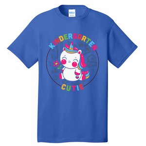 Kindergarten Cutie Unicorn Cute Kindergarten Gift Tall T-Shirt