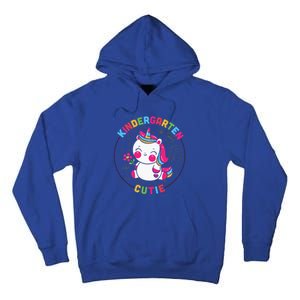 Kindergarten Cutie Unicorn Cute Kindergarten Gift Tall Hoodie