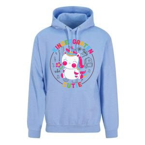 Kindergarten Cutie Unicorn Cute Kindergarten Gift Unisex Surf Hoodie