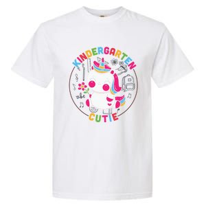 Kindergarten Cutie Unicorn Cute Kindergarten Gift Garment-Dyed Heavyweight T-Shirt