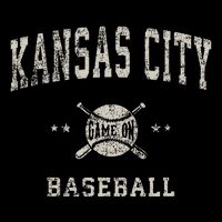 Kansas City Vintage Baseball Throwback Retro Design Doggie Tank