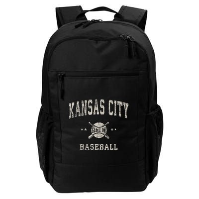Kansas City Vintage Baseball Throwback Retro Design Backpack