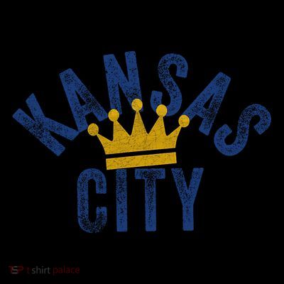 Kansas City Vintage Kc Blue & Yellow Cool Kansas City Locals T-Shirt