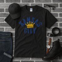 Kansas City Vintage Kc Blue & Yellow Cool Kansas City Locals Tall T-Shirt