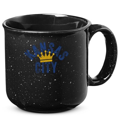 Kansas City Vintage Kc Blue & Yellow Cool Kansas City Locals 15oz Campfire Ceramic Mug