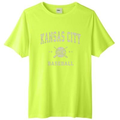 Kansas City Vintage Baseball Throwback Tall Fusion ChromaSoft Performance T-Shirt