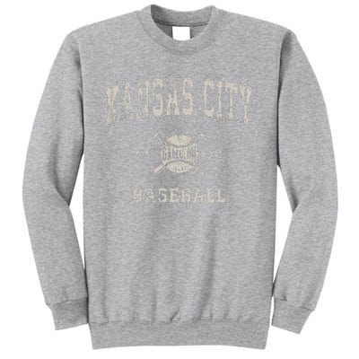 Kansas City Vintage Baseball Throwback Sweatshirt