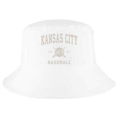 Kansas City Vintage Baseball Throwback Cool Comfort Performance Bucket Hat